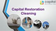 Capital Restoration Cleaning