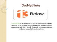 DotNetNuke