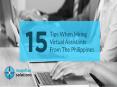 15 Tips When Hiring Virtual Assistants From The Philippines PowerPoint PPT Presentation