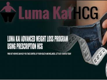 Weight loss Colorado