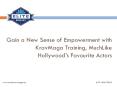 Gain a New Sense of Empowerment with KravMaga Training, MuchLike Hollywood’s Favourite Actors PowerPoint PPT Presentation