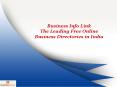 Business Info Link: The Leading Free Online Business Directories in India PowerPoint PPT Presentation