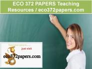 ECO 372 PAPERS Teaching Resources / eco372papers.com