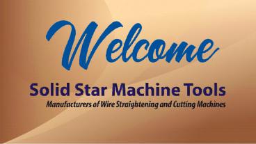 CNC Wire Straightening Machine