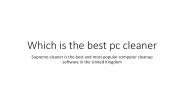 Best Computer Cleaner Software