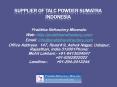 Supplier of Talc Powder Sumatra Indonesia PowerPoint PPT Presentation
