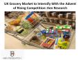UK Grocery Market to Intensify With the Advent of Rising Competition: Ken Research
