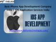Best iPhone App Development Company India | iOS Application Services India
