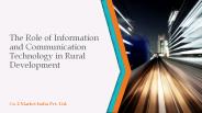 ICT in Rural Development in India