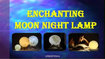 Enchanting Moon Night Lamp