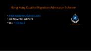 Hong Cong Quality Migration Admission Scheme