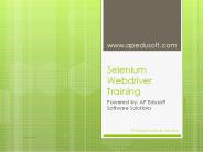 Best Selenium Training Institute In Gurgaon