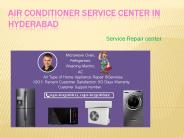 Air Conditioner Service Center in Hyderabad