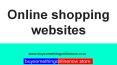 online shopping websites