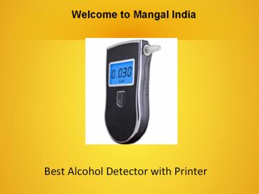Alcohol Detector with Printer (5)