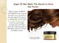 Argan oil hair mask the secret to grow hair faster PowerPoint PPT Presentation