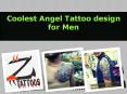Coolest Angel Tattoo design for Men PowerPoint PPT Presentation