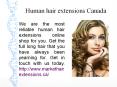 Curly hair extensions Canada (1) PowerPoint PPT Presentation