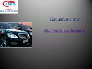 Chauffeur Service Singapore