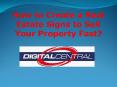 How to Create a Real Estate Signs to Sell Your Property Fast? PowerPoint PPT Presentation