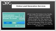 Online Lead Generation Services