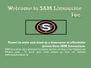 Sedan Car Service Calgary - Samlimousine.ca
