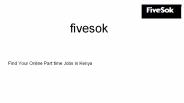 Part Time Jobs in Kenya (1)