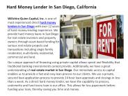 Hard Money Lender in San Diego (1)