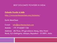 Best Dolomite Powder in India