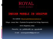 Indian Marble in Udaipur