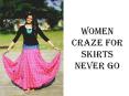 Women Craze For Skirts Never Go PowerPoint PPT Presentation