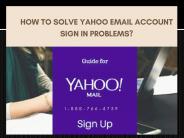 How to solve Yahoo email account sign in problems