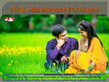 Top Honeymoon Package Udaipur in India