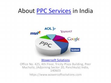 About PPC Services in India