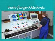 Beschriftungen Ostschweiz