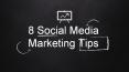 8 Social Media Marketing Tips PowerPoint PPT Presentation
