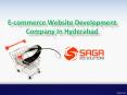 E-commerce Website Development Company In Hyderabad - Saga  Bizsolutions PowerPoint PPT Presentation