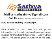 Data Science Training Institute In Hyderabad