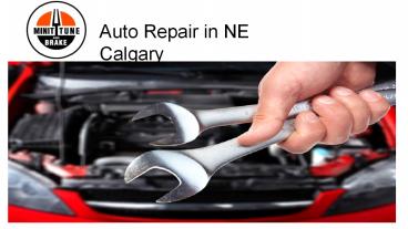 Auto Repair NE Calgary