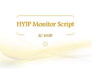 HYIP Monitor Script