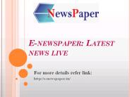 News portal