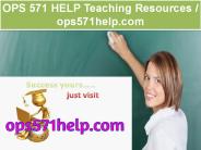 OPS 571 HELP Teaching Resources /ops571help.com (1)