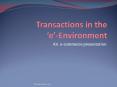 e transactions PowerPoint PPT Presentation