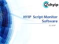 HYIP Script Monitor Software PowerPoint PPT Presentation