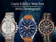 Casio Edifice Watches With Chronograph