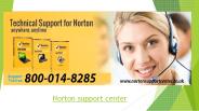 Norton support center