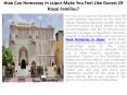 How Can Homestay In Jaipur Make You Feel Like Guests Of Royal Families? PowerPoint PPT Presentation