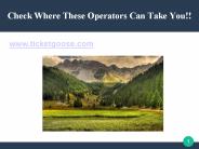 Check Where These Operators Can Take You!!