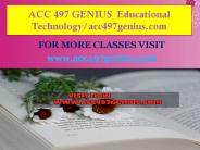 ACC 497 GENIUS  Educational Technology/acc497genius.com