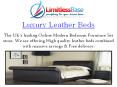 Amazing Luxury Leather Storage Beds by Limitless Base PowerPoint PPT Presentation